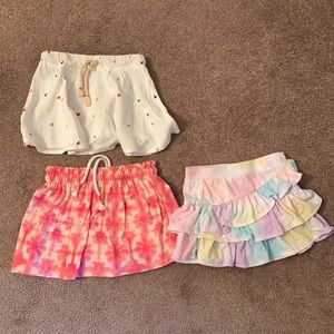 3 toddler skirts 3T